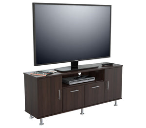 24" Modern Espresso Melamine and Engineered Wood TV Stand