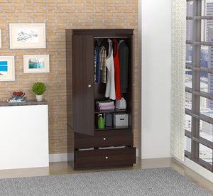 70.9" Espresso Solid Composite Wood Dresser with Chrome Handles