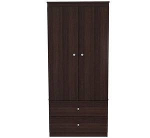 70.9" Espresso Solid Composite Wood Dresser with Chrome Handles