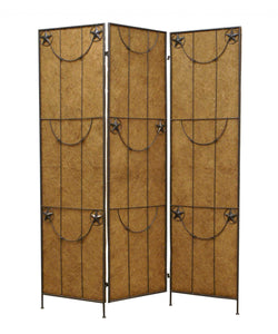1" x 60" x 72" Brown, Metal, Lone Star - Screen