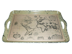 20" x 14" Multi-Color, Metal, Inspiration - Tray