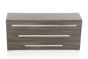 30" Grey MDF and Steel Dresser