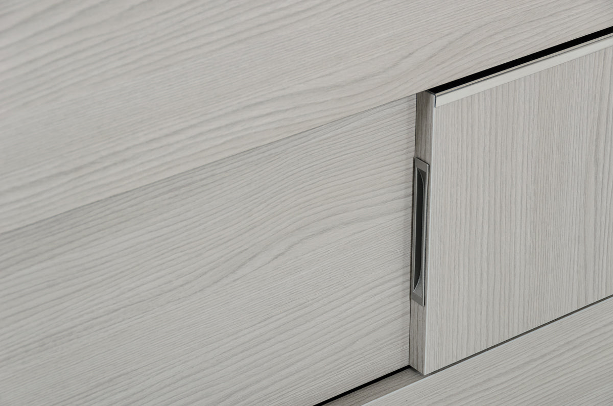 30" Grey Veneer and MDF Dresser