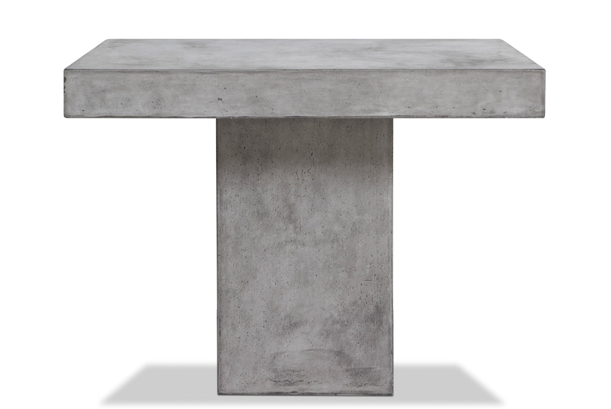 30" Concrete Square Dining Table