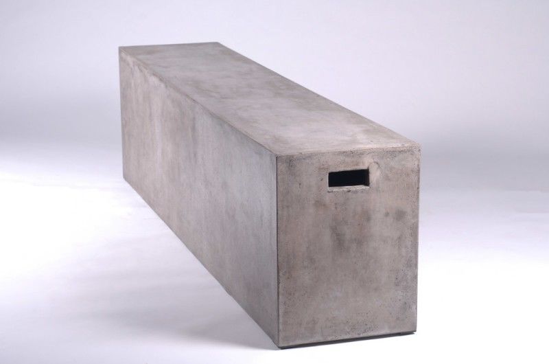 19" Concrete Bench