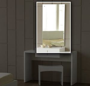 20" MDF and Glass Mirror