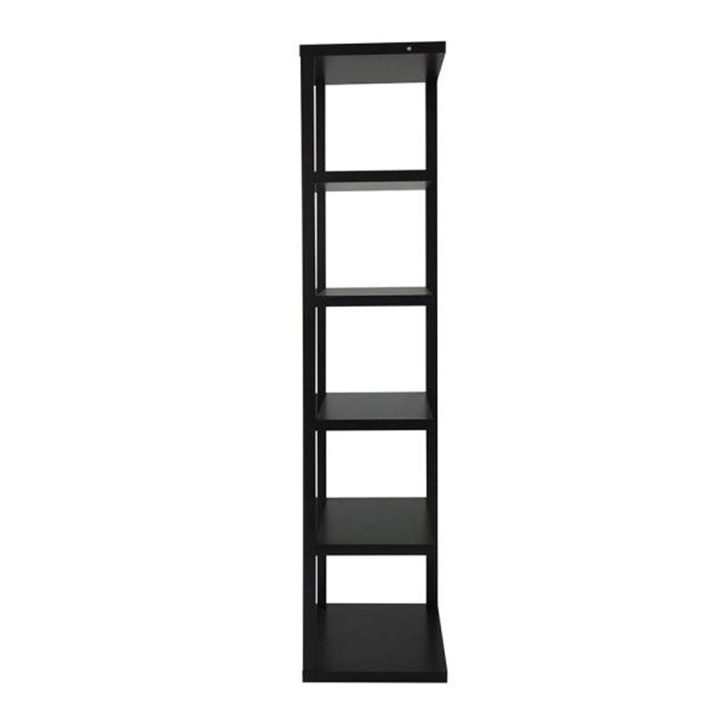 15" X 15" X 73" Cappuccino Hollow Board With Paper Bookcase