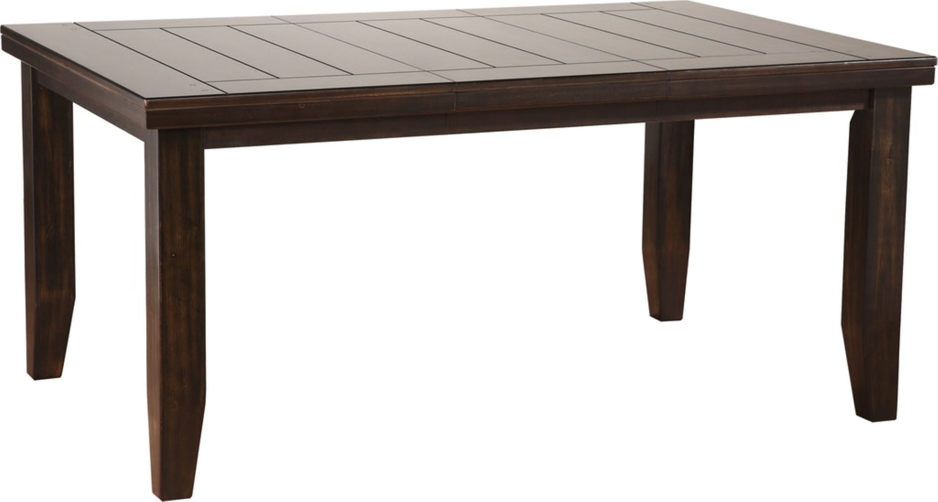 42" X 48-66" Espresso Dining Table