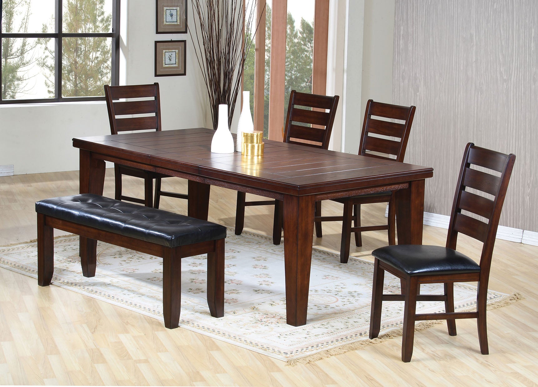 4866" X 42" X 30" Cherry Dining Table