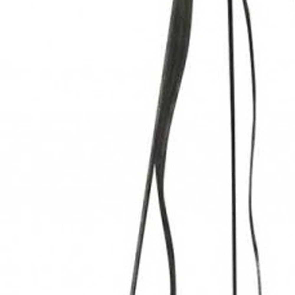 Iglesias Fluffy White Feathers and Crystal 3-light Pendant