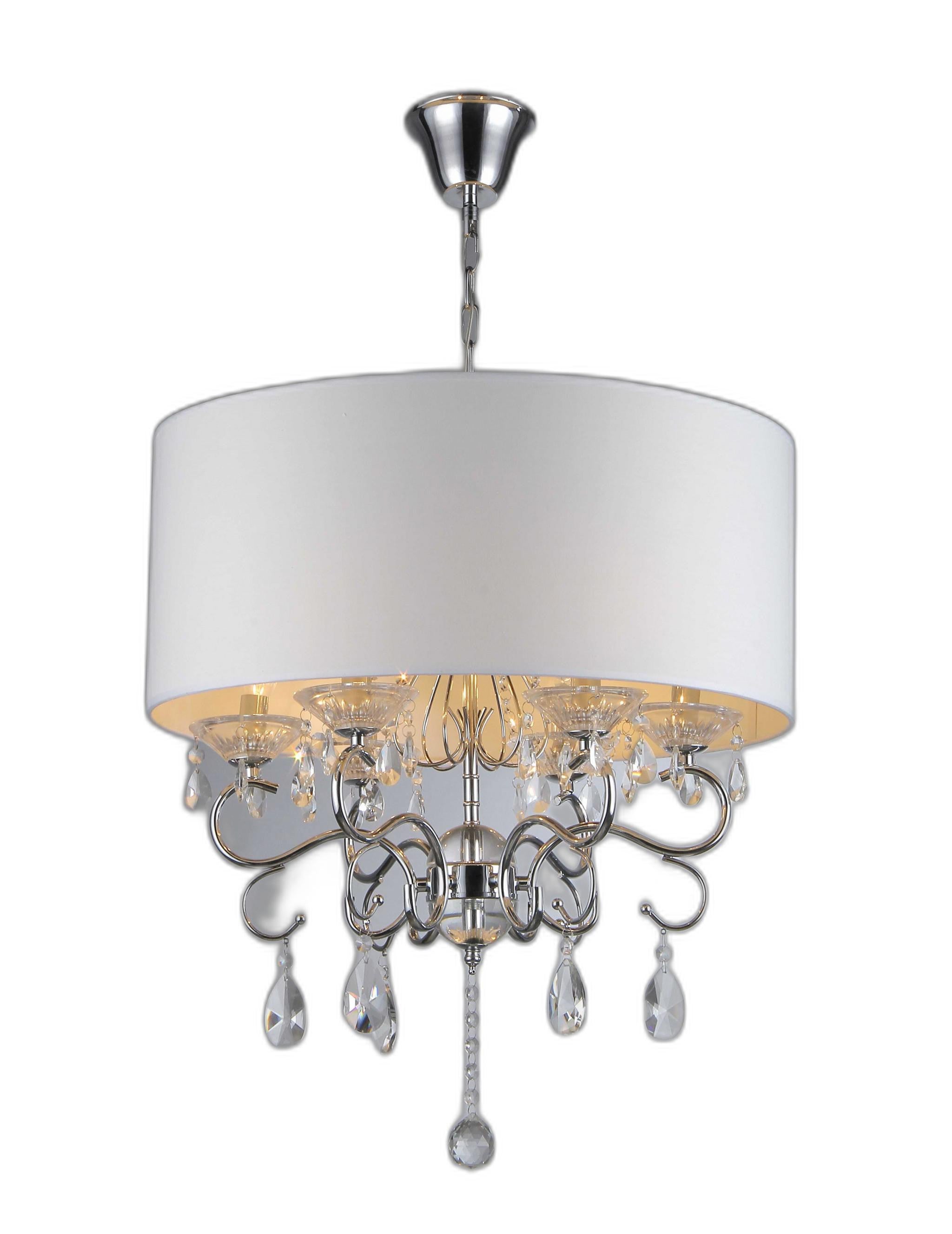 Krissy 6-light Crystal Chandelier