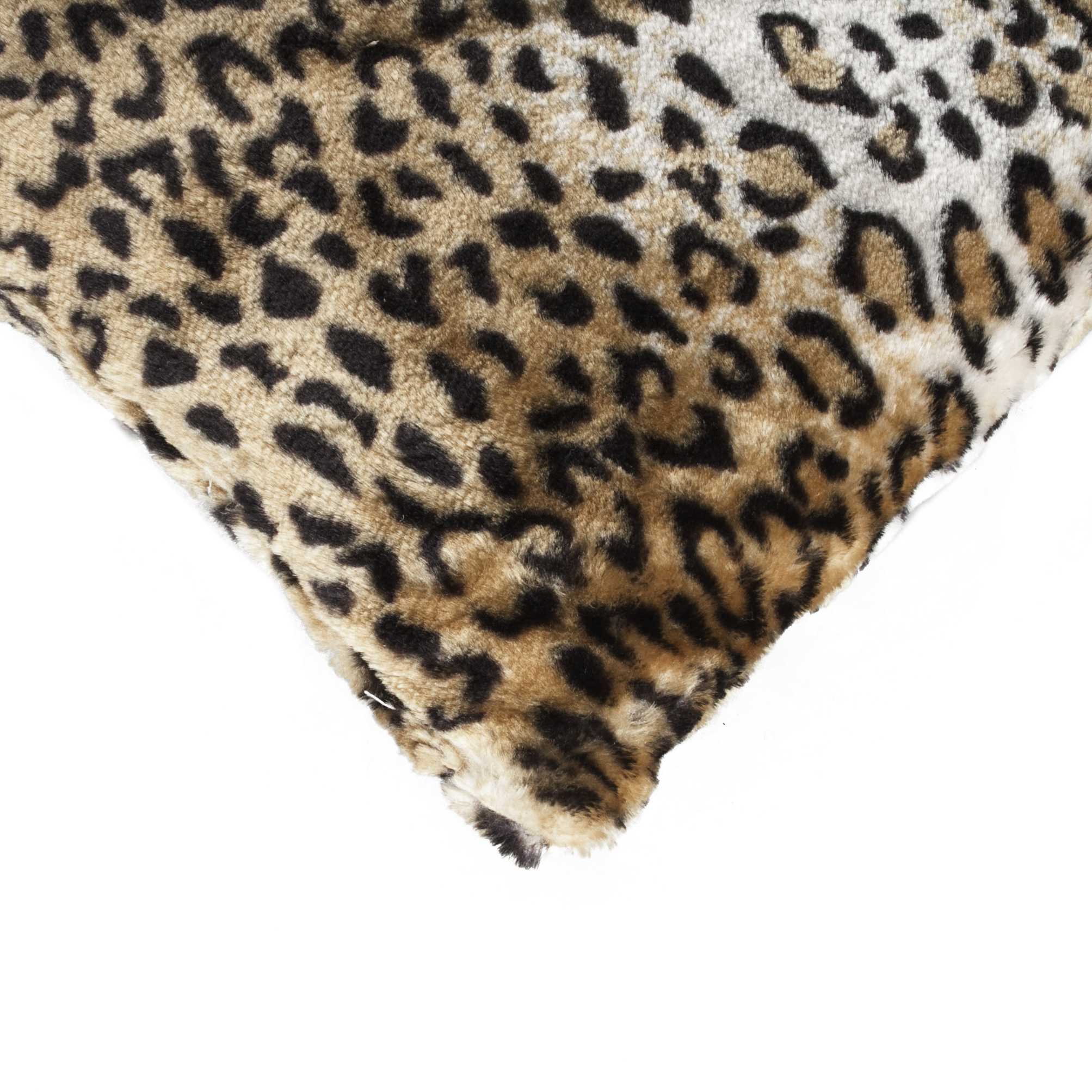 12" x 20" x 5" El Paso Leopard Faux Fur - Pillow