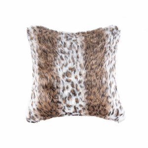 18" x 18" x 5" Georgetown Lynx Faux Fur - Pillow