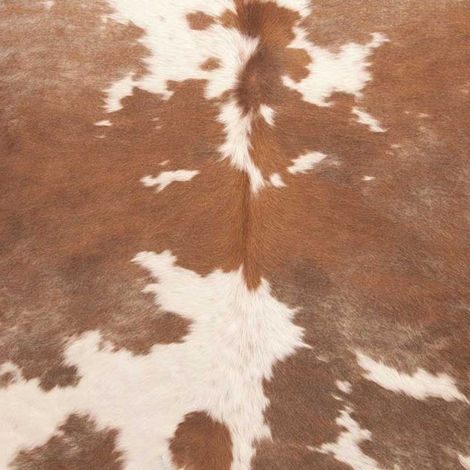 72" x 84" Brown and White, Cowhide - Rug