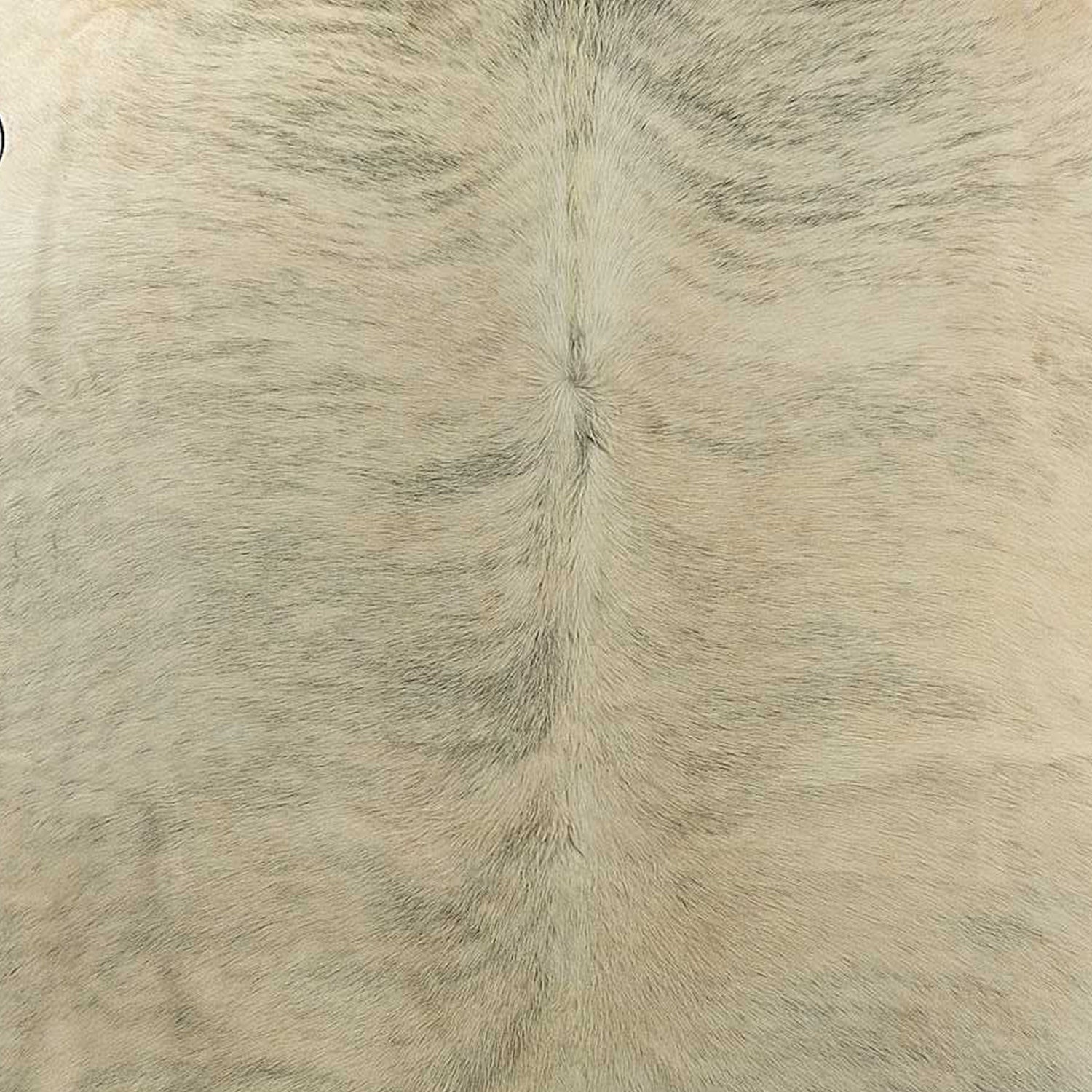 72" x 84" Light Taupe and Brown Exotic Cowhide  Rug