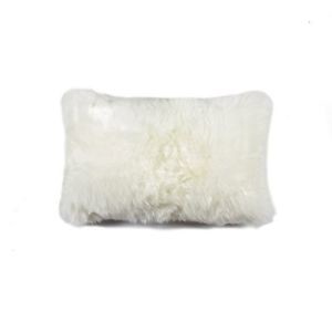 12" x 20" x 5" Natural Sheepskin - Pillow
