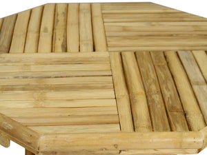 20" X 15" X 36" Natural Bamboo  Natural Water Hyacinth Bamboo Water Hyacinth and Bamboo set of  Chairs and a Table