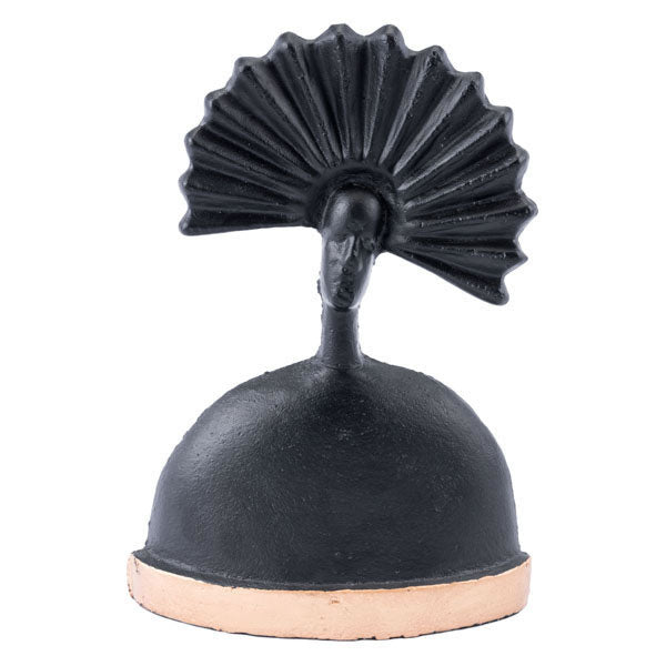 6.9" X 2.4" X 9.8" Dark Bronze Woman With Elegant Aura Decor