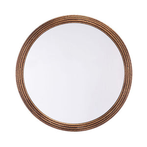 27.6" X 1" X 27.6" Antique Steel Zero Mirror