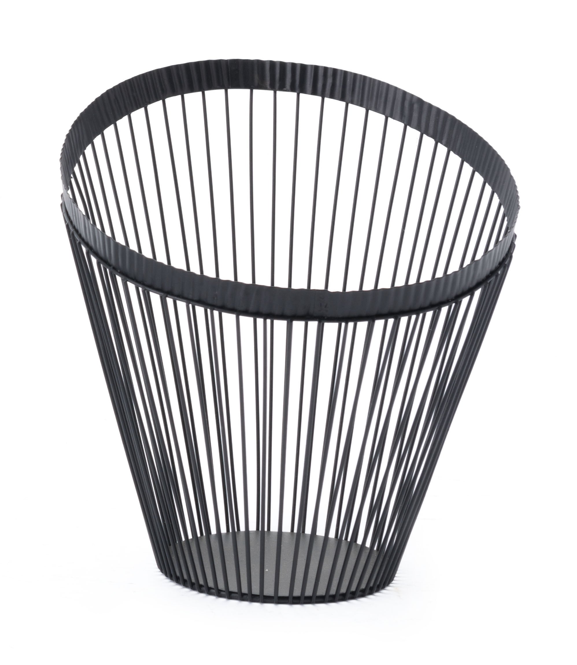 9.8" x 7.9" x 8.5" Black, Steel, Bowl