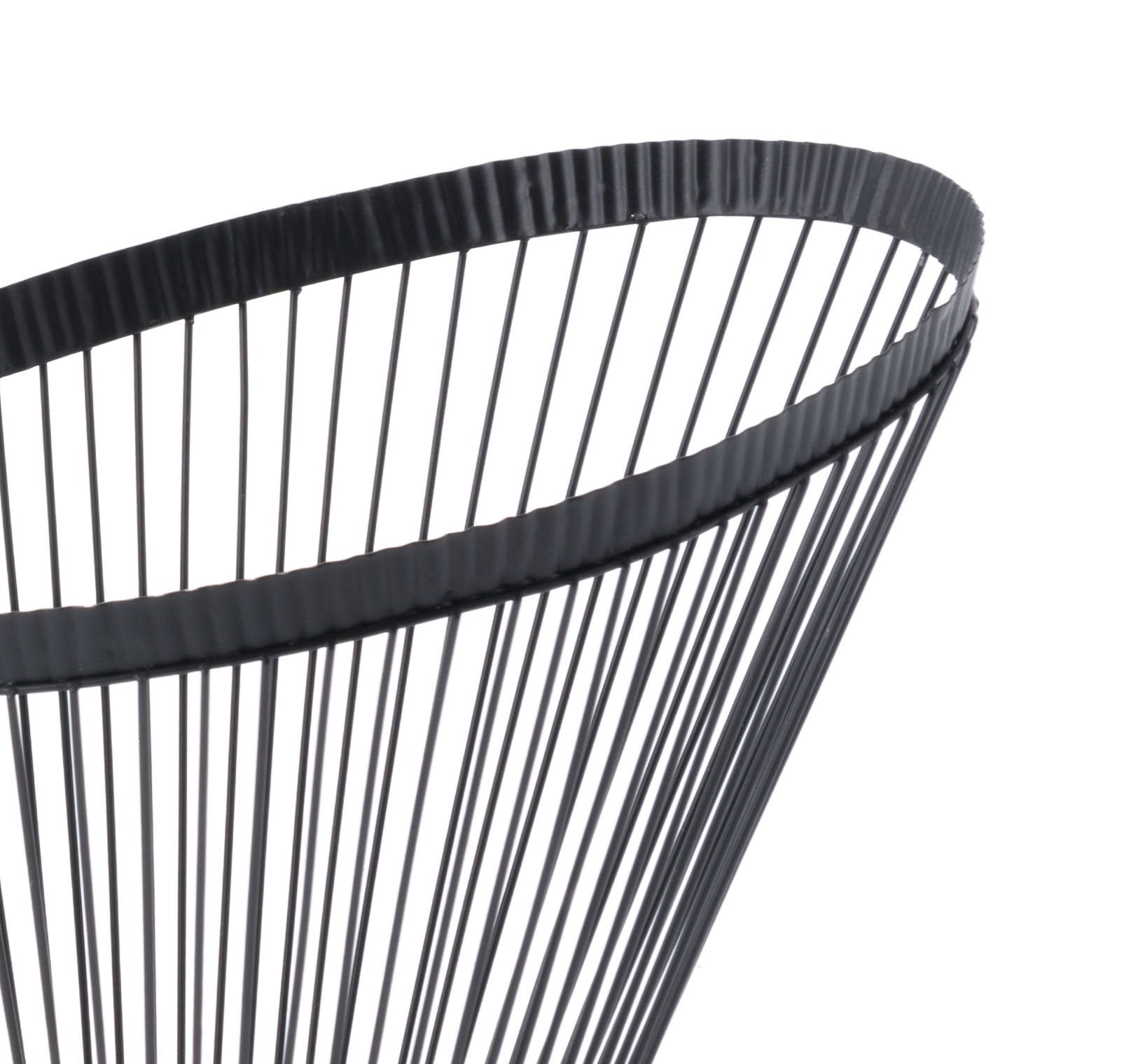 9.8" x 7.9" x 8.5" Black, Steel, Bowl