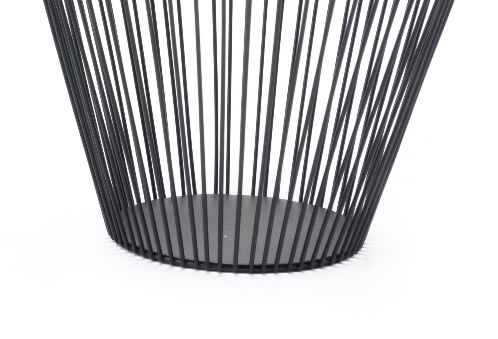 9.8" x 7.9" x 8.5" Black, Steel, Bowl