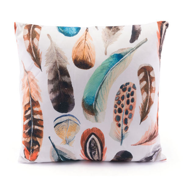 17.7" X 17.7" X 1.2" Nature-Inspired Multicolor Pillow