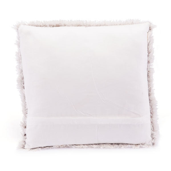 17.7" X 17.7" X 1.2" Brown Soft And Fluffy Pillow