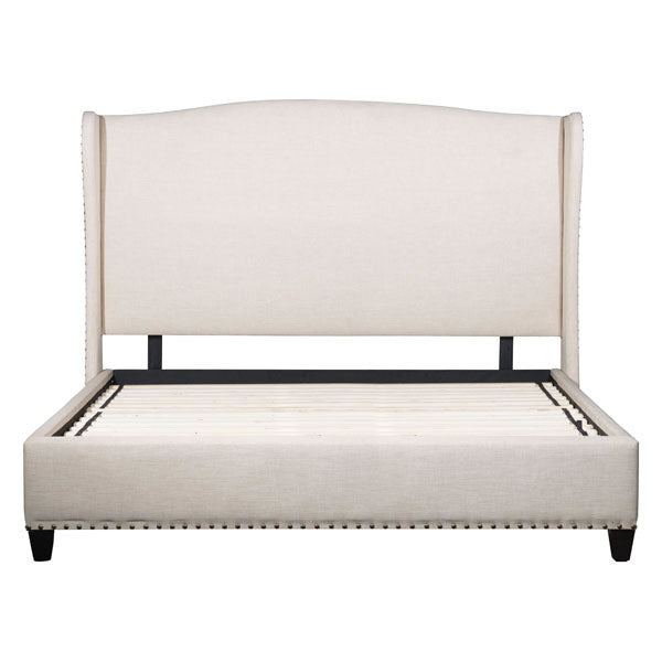 85" X 88.6" X 63" Enlightenment King Beige Bed