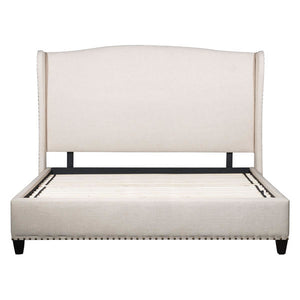 85" X 88.6" X 63" Enlightenment King Beige Bed