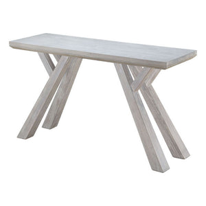 52" X 16.9" X 29.9" Solid Acacia Console Table