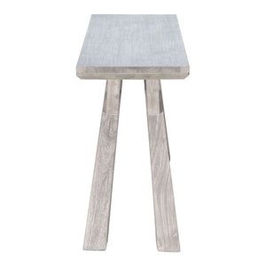 52" X 16.9" X 29.9" Solid Acacia Console Table