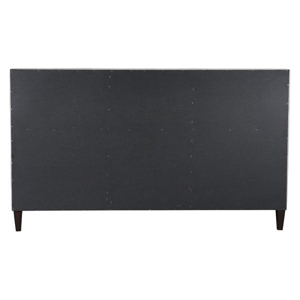 79.1" X 87" X 46.7" Renaissance King Dove Gray Bed