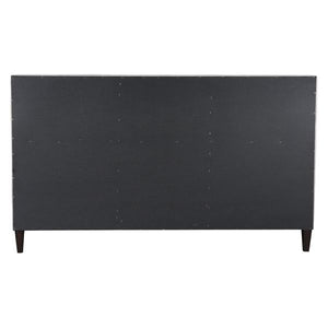 79.1" X 87" X 46.7" Renaissance King Dove Gray Bed