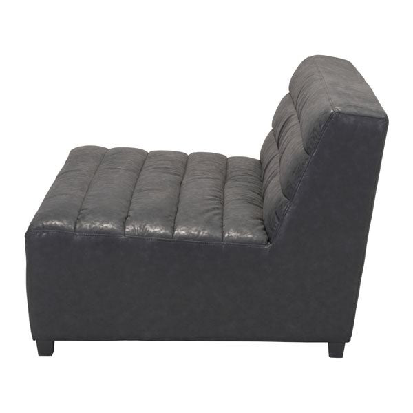 55.1" X 41.3" X 29.1" Black Functional Loveseat