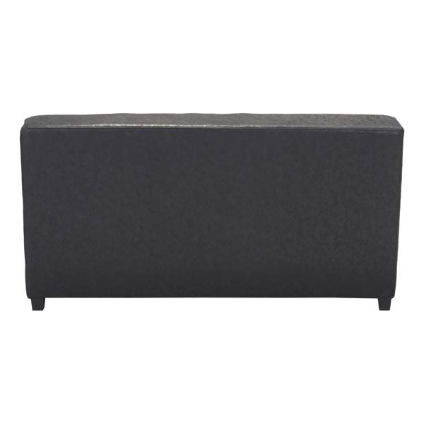 55.1" X 41.3" X 29.1" Black Functional Loveseat