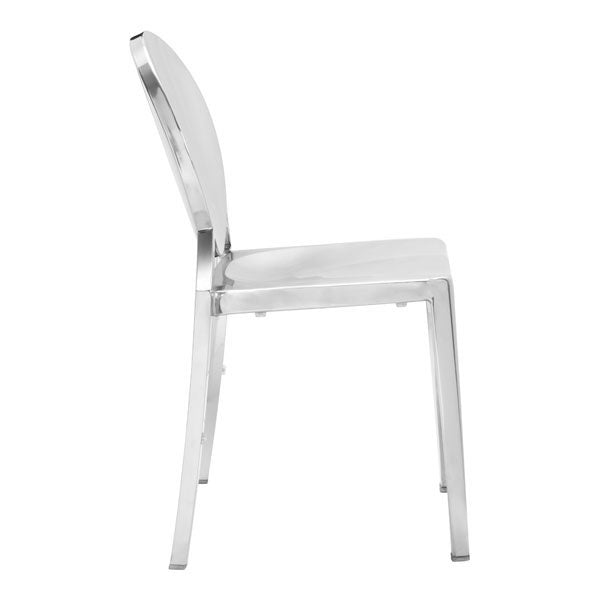 17.5" X 18" X 31.9" 2 Pcs Ss Dining Chair
