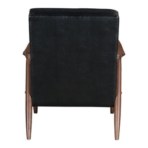 27.2" X 32.1" X 32.9"  Black Rocky Arm Chair