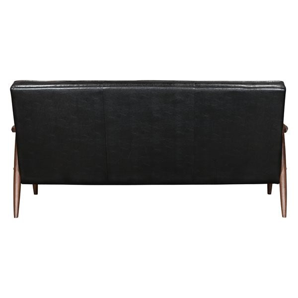 68.5" X 32.1" X 32.9" Black Rocky Sofa