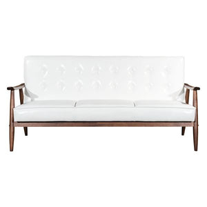 68.5" X 32.1" X 32.9" White Rocky Sofa