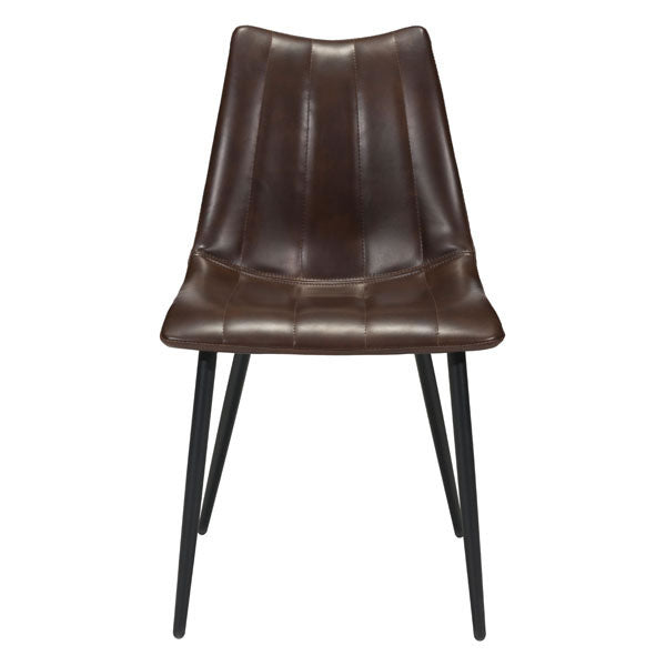 18.1" X 21.7" X 31.9" Brown Dining Chair