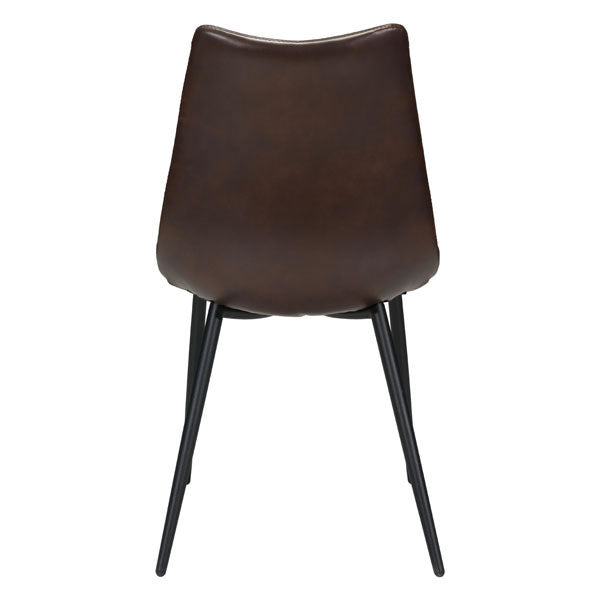 18.1" X 21.7" X 31.9" Brown Dining Chair
