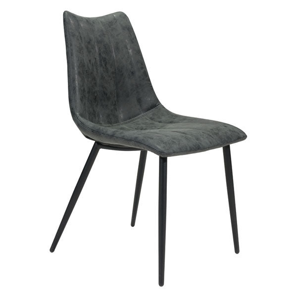 18.1" X 21.7" X 31.9" Black Dining Chair