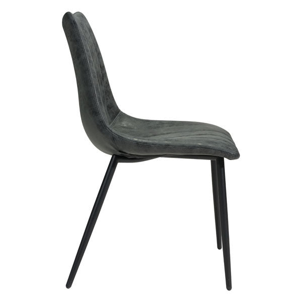 18.1" X 21.7" X 31.9" Black Dining Chair