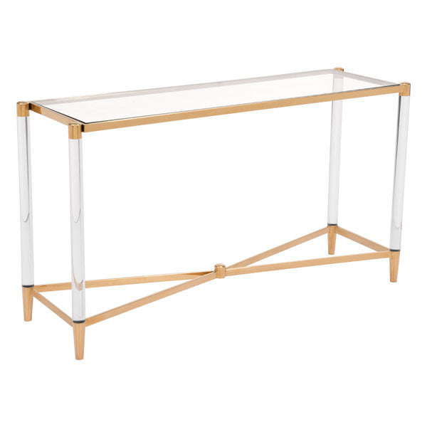 52" X 16" X 27" Undeniable Chic Console Table