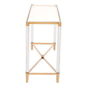 52" X 16" X 27" Undeniable Chic Console Table