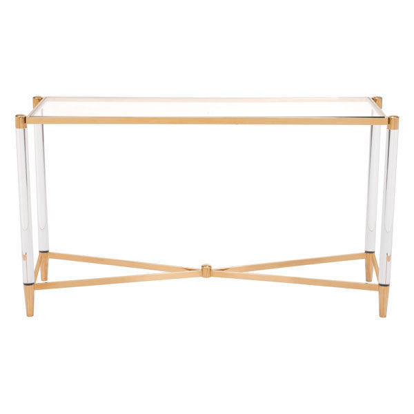52" X 16" X 27" Undeniable Chic Console Table