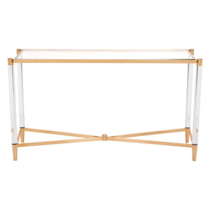52" X 16" X 27" Undeniable Chic Console Table