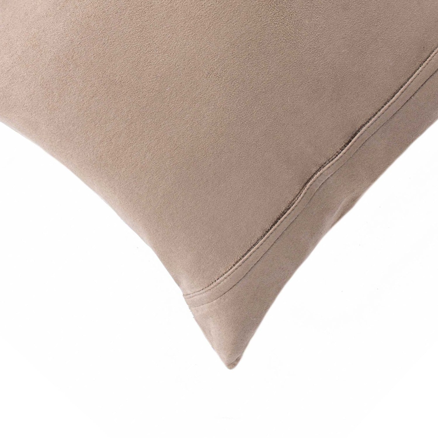 18" x 18" x 5" Salt And Pepper Chocolate And White Cowhide - Pillow