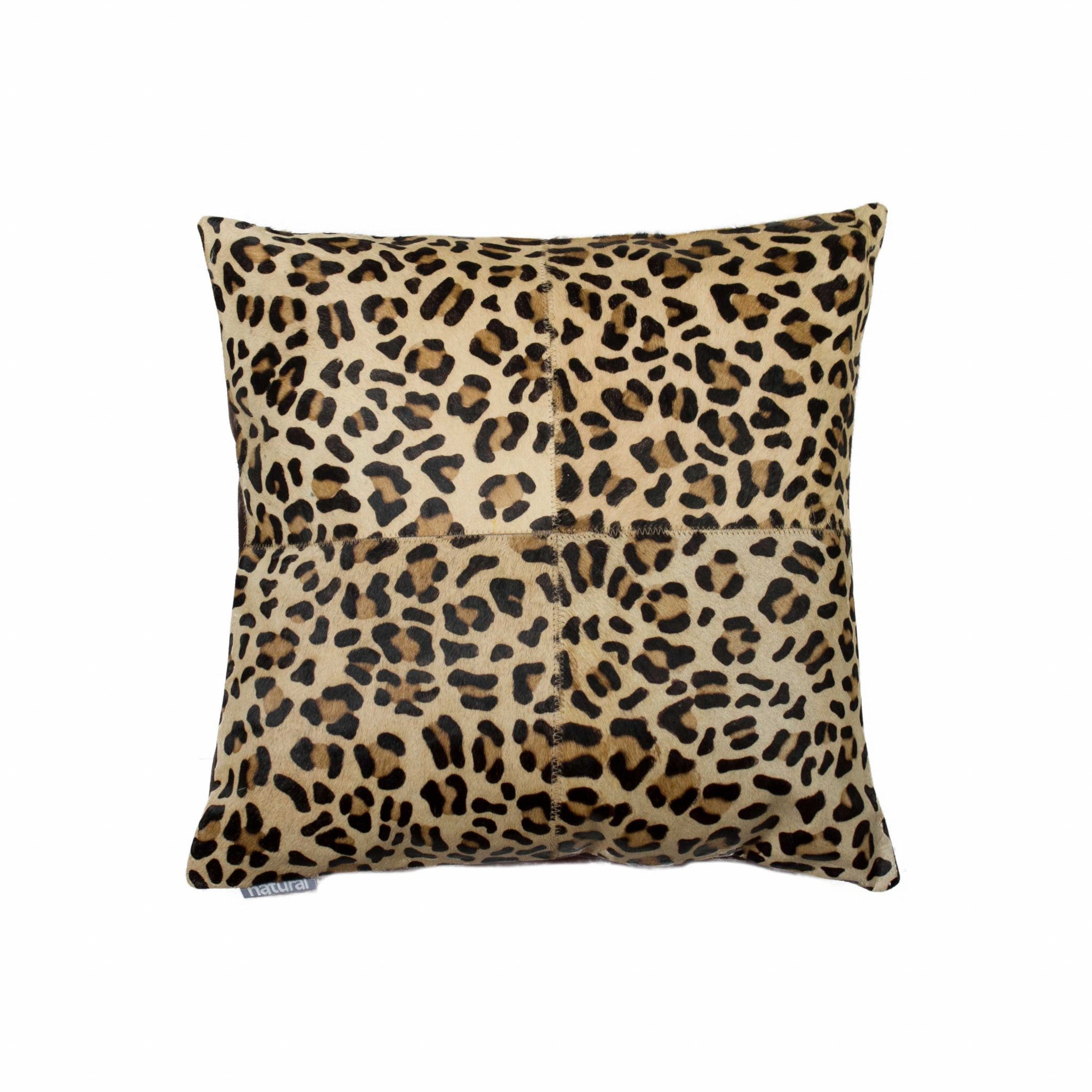 18" x 18" x 5" Leopard Quattro - Pillow